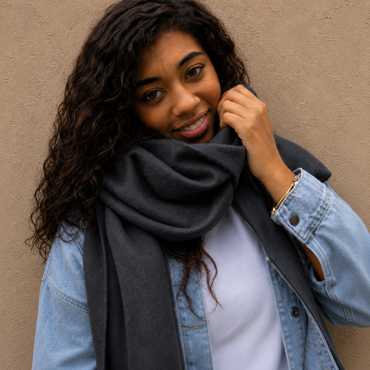 Lime Groene Alpaca Sjaal — Alpaca Loca