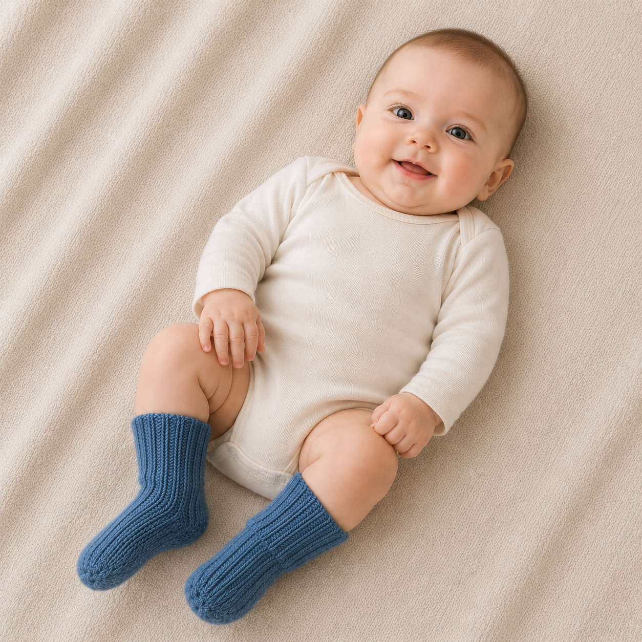 Wollen baby sokjes