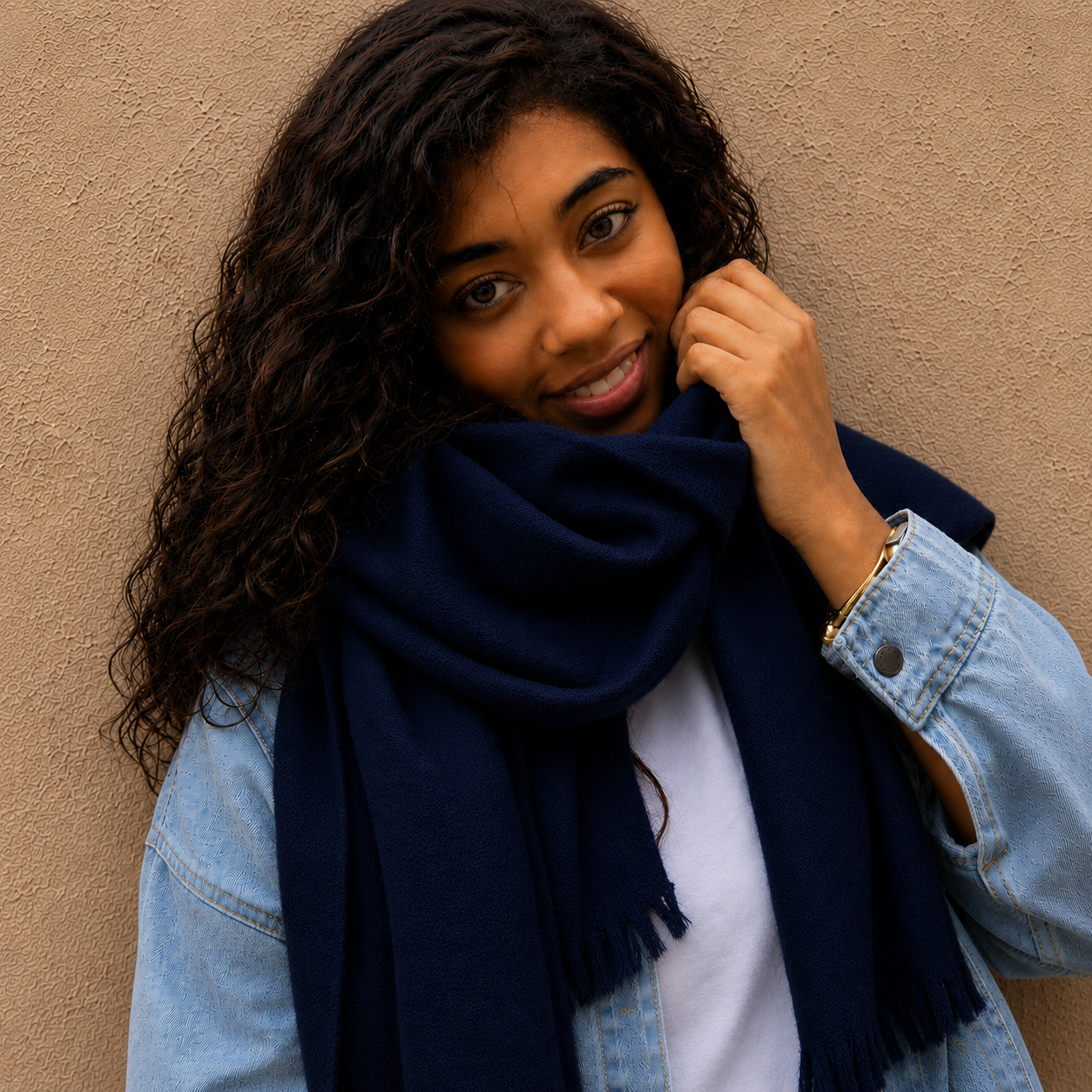 Lime Groene Alpaca Sjaal — Alpaca Loca