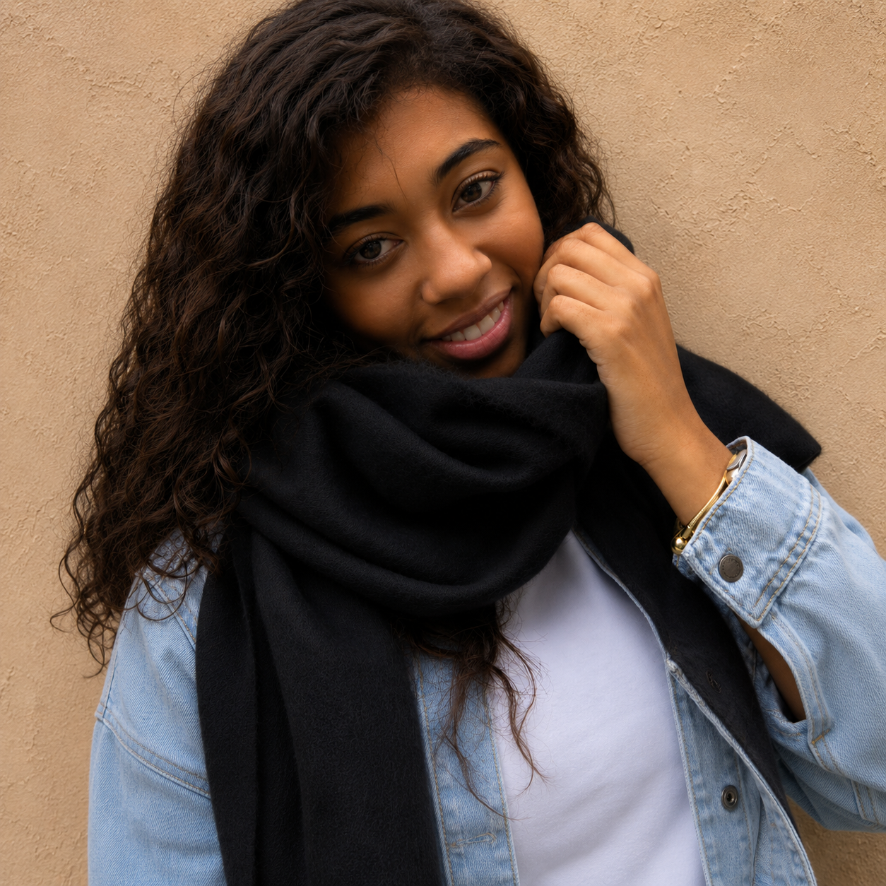 Lime Groene Alpaca Sjaal — Alpaca Loca
