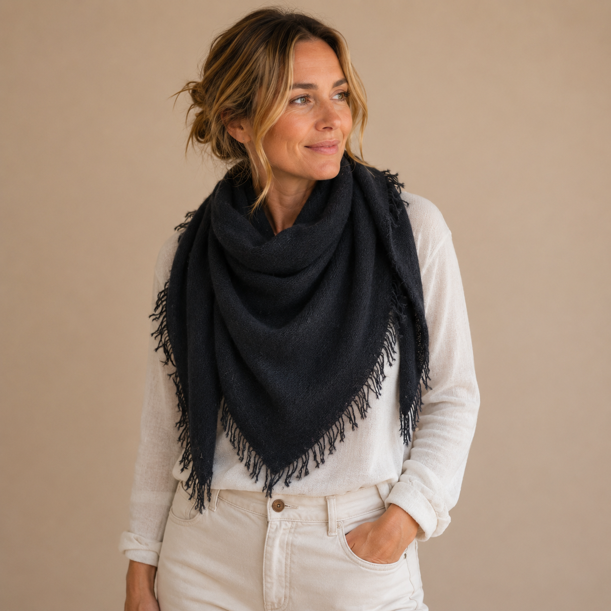 Cashmere puntsjaal